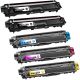 Compatible Brother TN221/225 Toner Cartridge 5 Pack (2 Black, 1 each of Cyan, Magenta, Yellow)