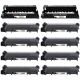 Compatible Brother TN660 Toner & DR630 Drum 10 Pack (8 Toners, 2 Drums)
